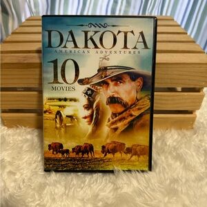 Dakota American Adventures 10 Movie DVD Collection Sam Elliott & James Whitmore